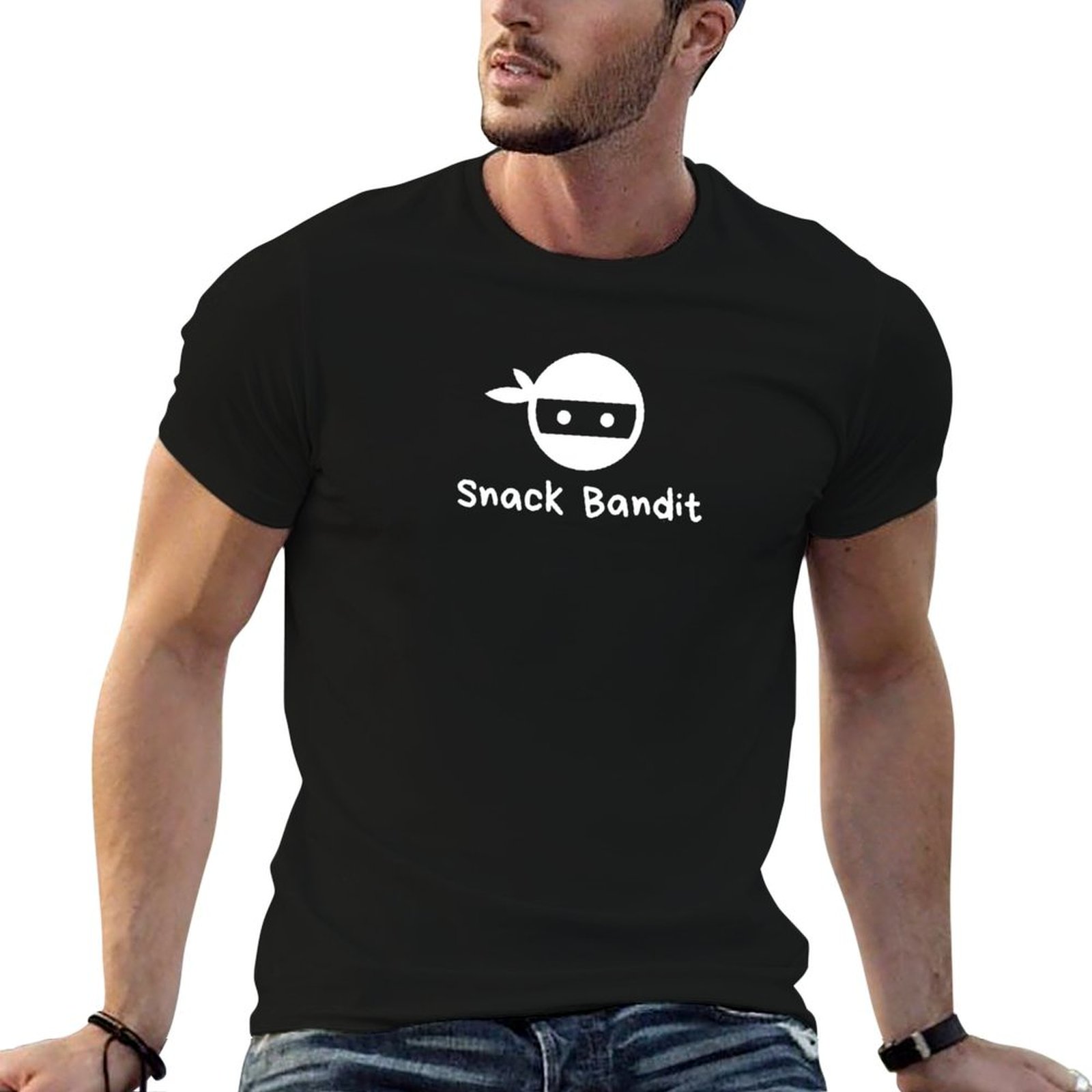 Food Snacks Background - Snack Bandit Funny Kids Hungry Thief