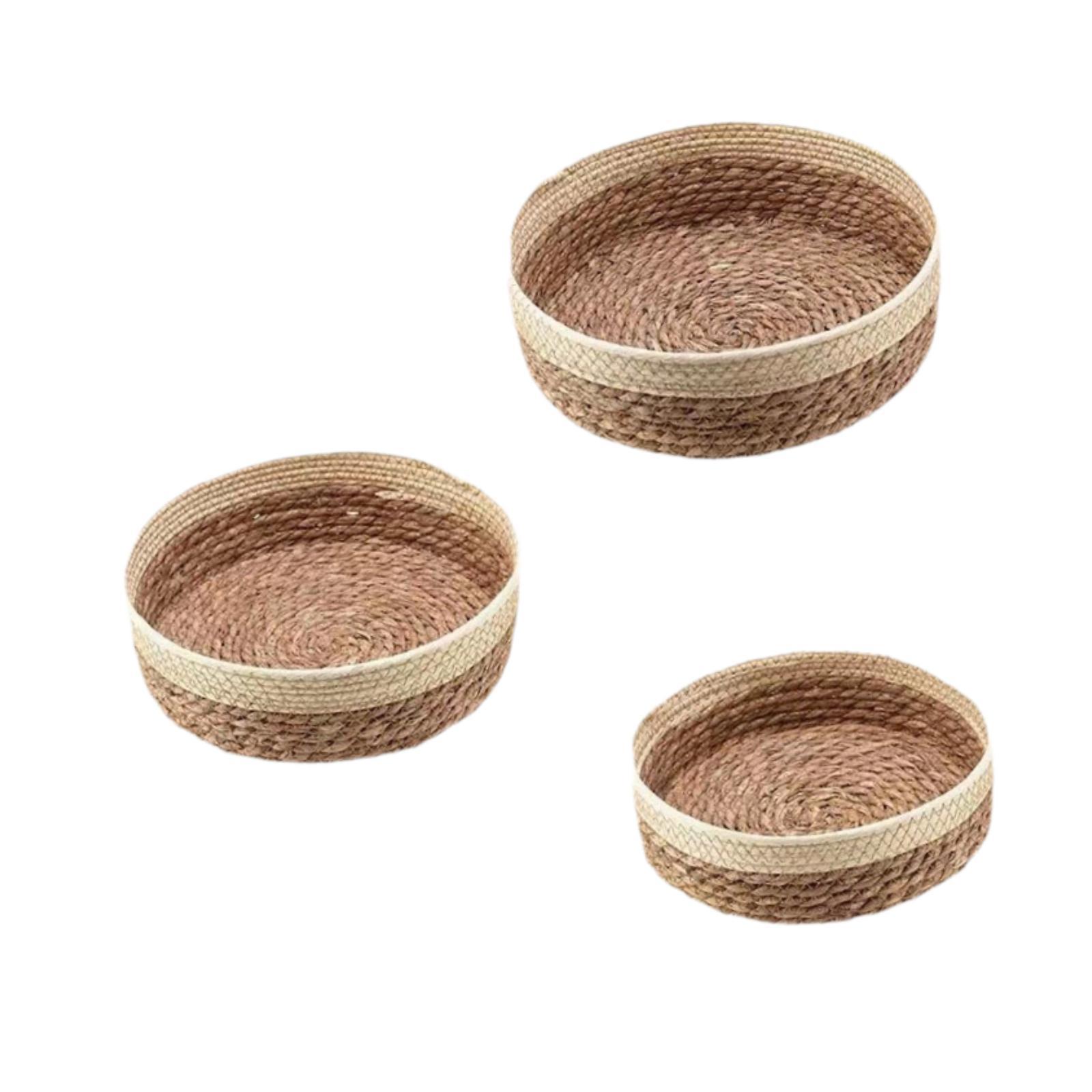 Snacks Food Gift Baskets - Woven Food Storage Basket Bread Basket