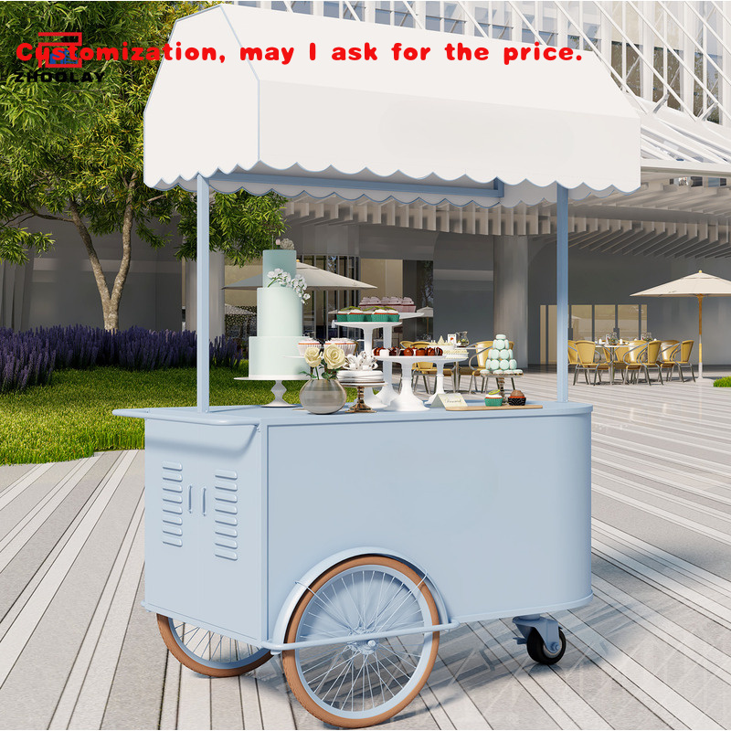 Food Snacks Business - custom.Portable Street Food Stand Mobile Market