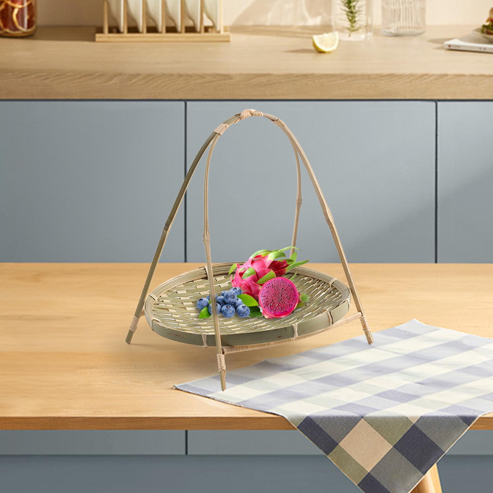 Snacks Food Gift Baskets - Fruit Basket Tray Food Basket Decorative