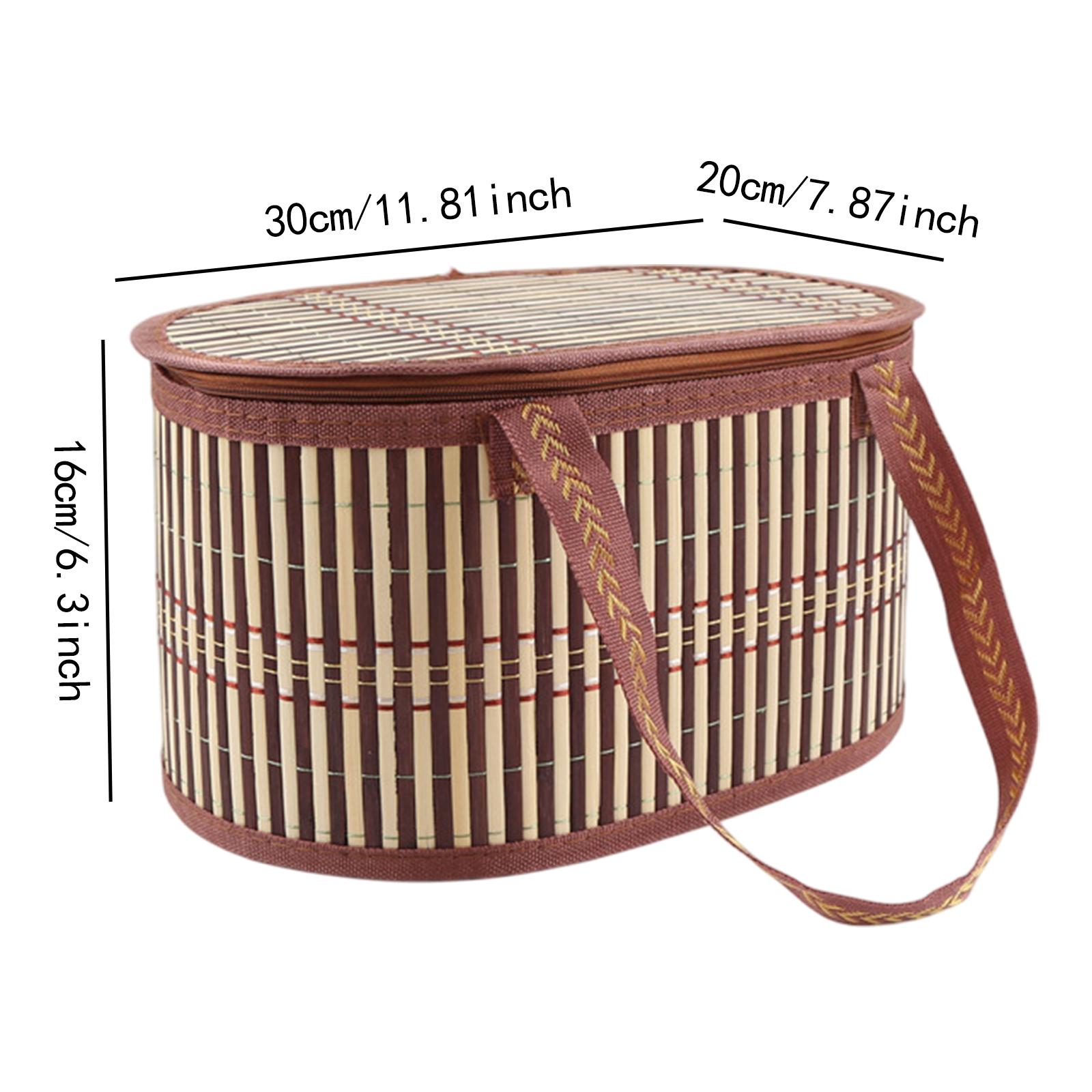 Bamboo Basket Foldable Food Co - Snacks Food Gift Baskets review and price