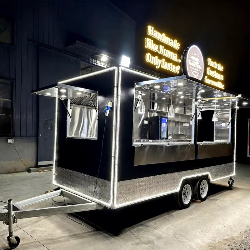Mobile Catering Food Trailer P - Food Snacks Business review and price
