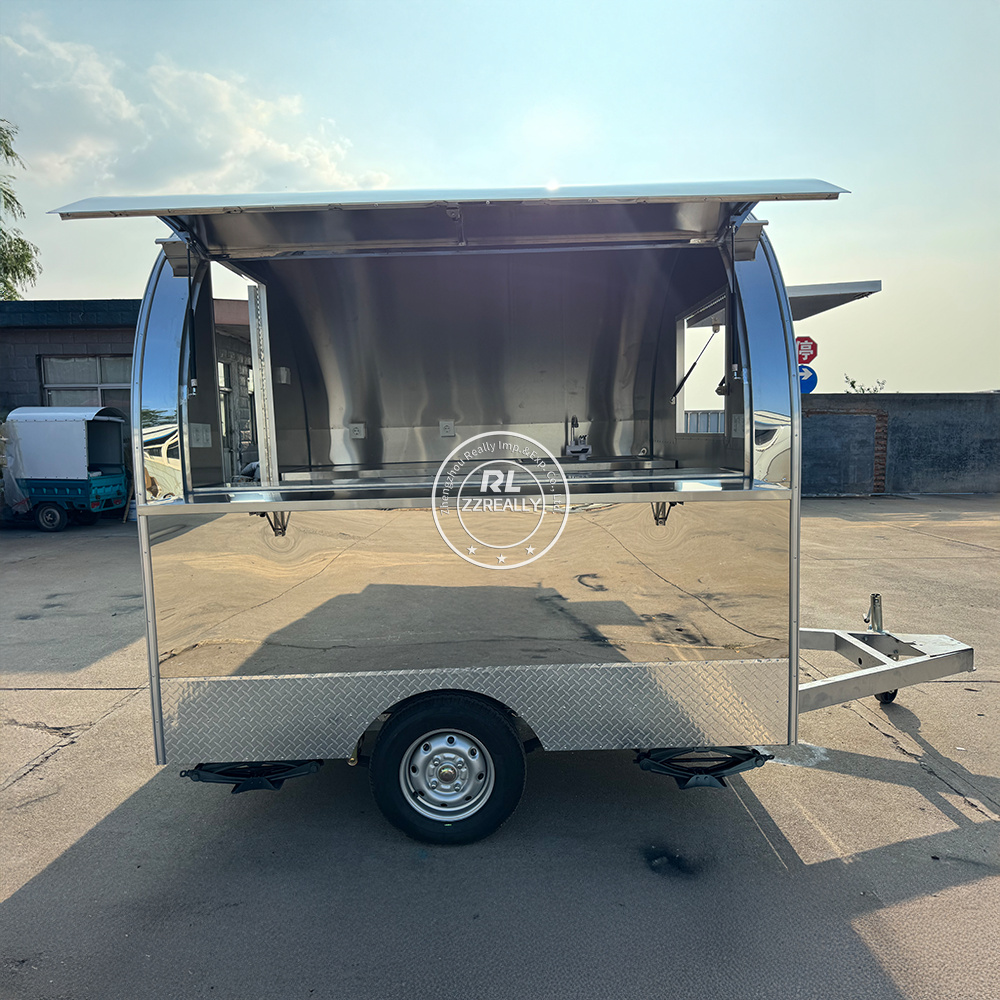 Stainless steel Mobile Food Ca - Food Snacks Business review and price