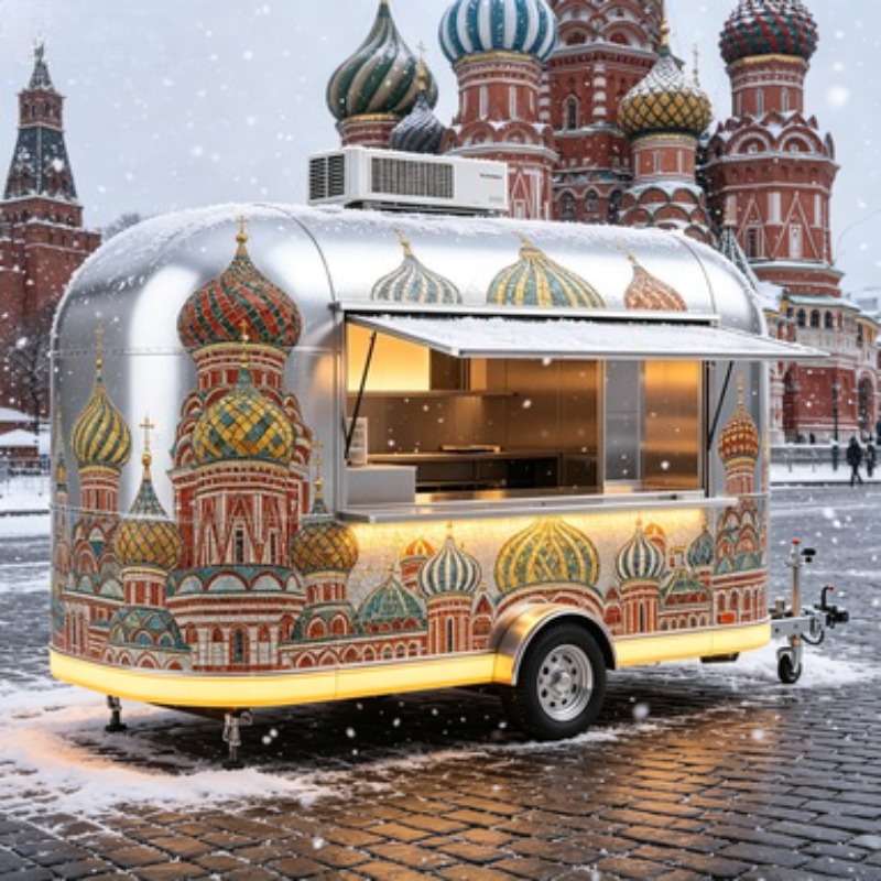 Mini Ice Cream Truck Food Cart - Food Snacks Delivery review and price