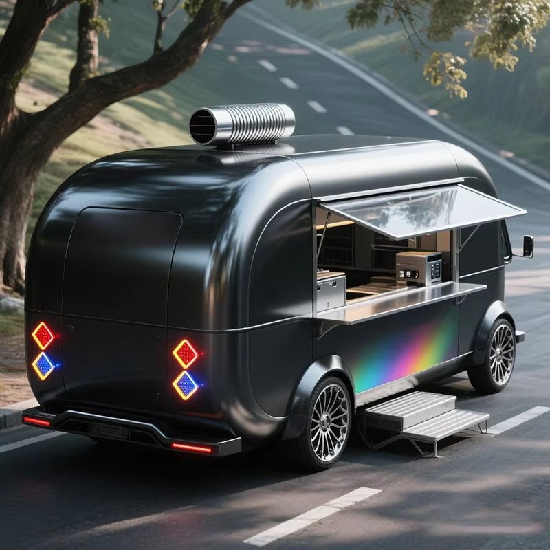 Mini Ice Cream Truck Food Cart - Food Snacks Delivery review and price