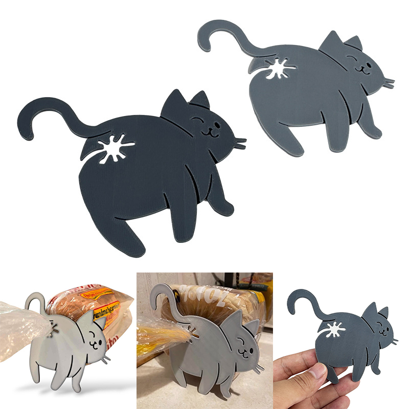 2-Pack 3D Cat Butt Bread Bag C - Food Lovers Snacks review and price