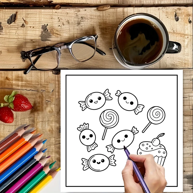 Coloring Book FOOD DRINK & SWE - Food Y Snacks Coloring Book review and price