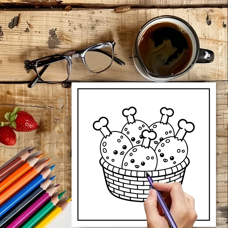 Coloring Book FOOD DRINK & SWE - Food Y Snacks Coloring Book review and price