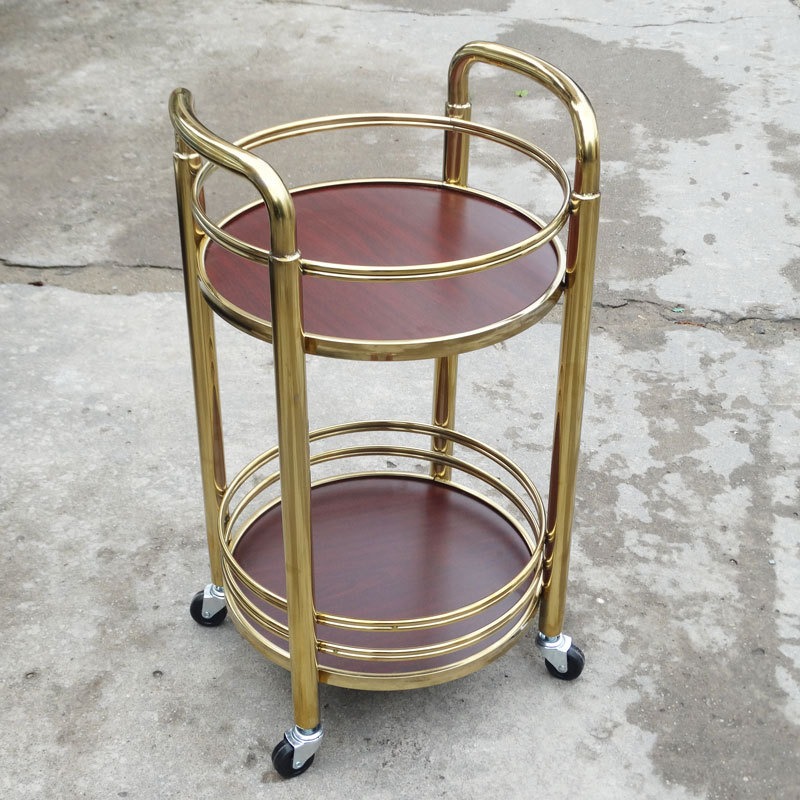 Round wine shop trolley desser - Food Snacks Delivery review and price