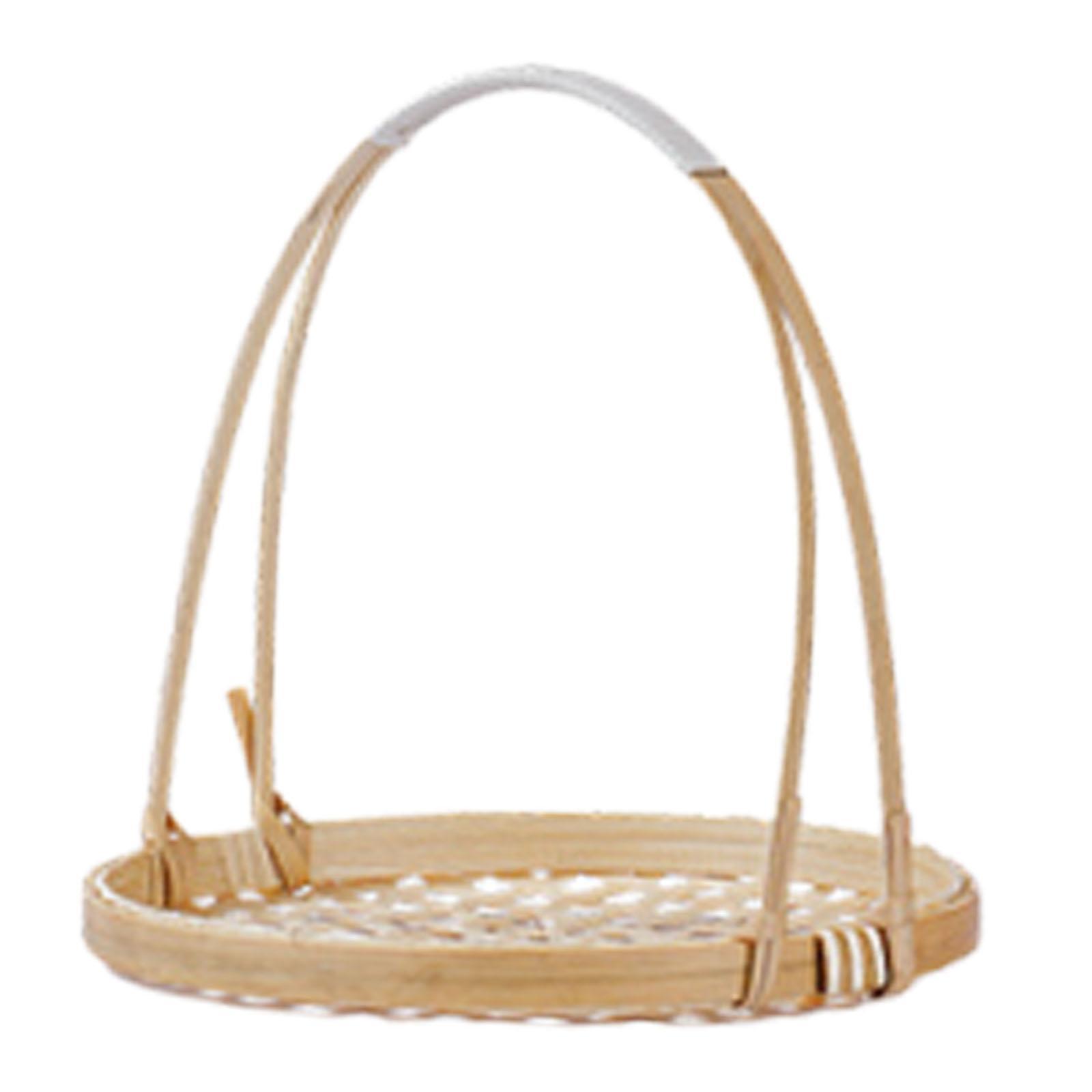 Woven Bamboo Snack Stand Food  - Snacks Food Gift Baskets review and price
