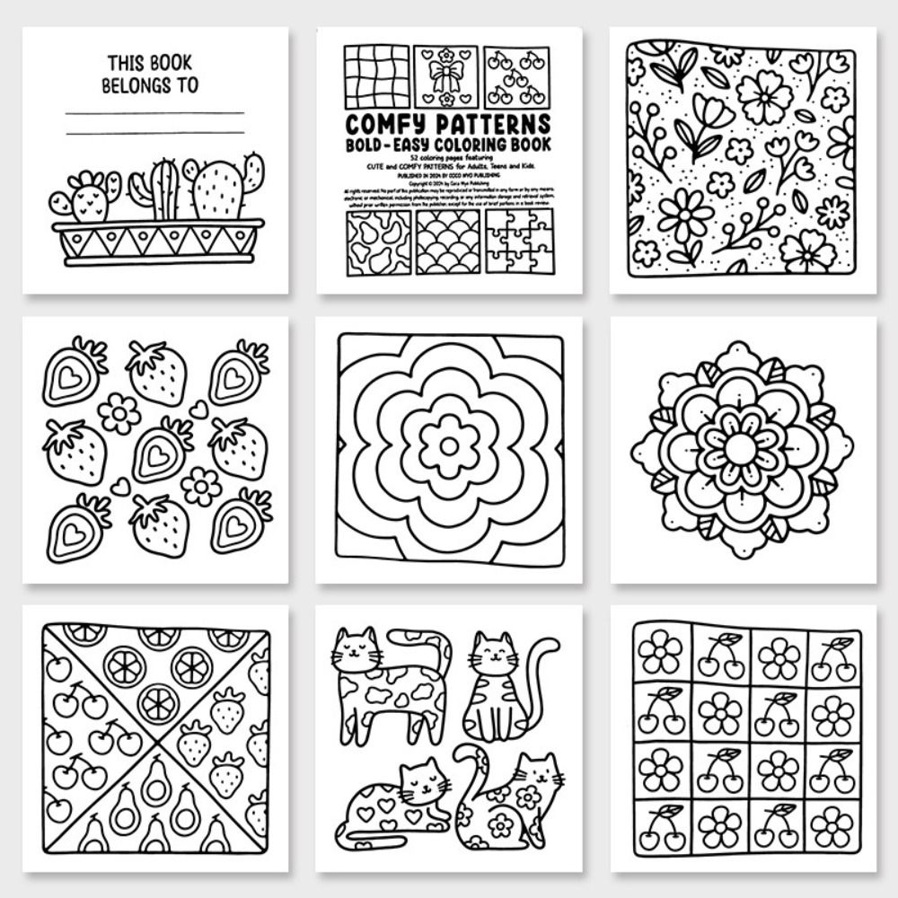 Soothing Coloring Book For Gir - Food Y Snacks Coloring Book review and price