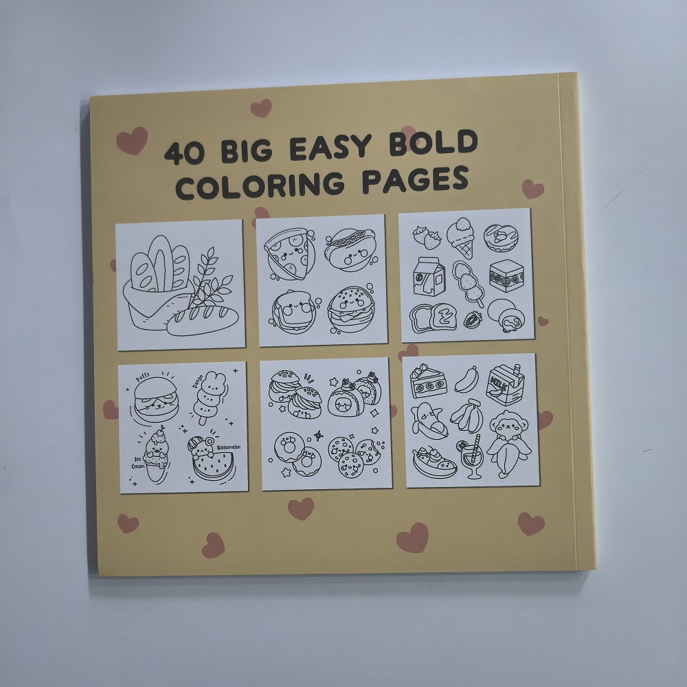 Food Drink & Sweets Easy-bold  - Food Y Snacks Coloring Book review and price