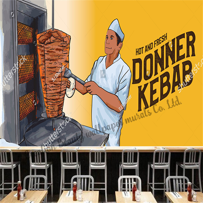 Custom Fast Food Kebab Wallpap - Food Snacks Background review and price