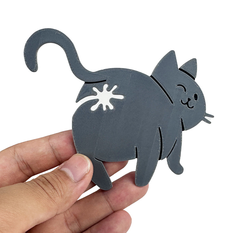 * * New Sale 2pcs 3D Cat Butt  - Food Lovers Snacks review and price