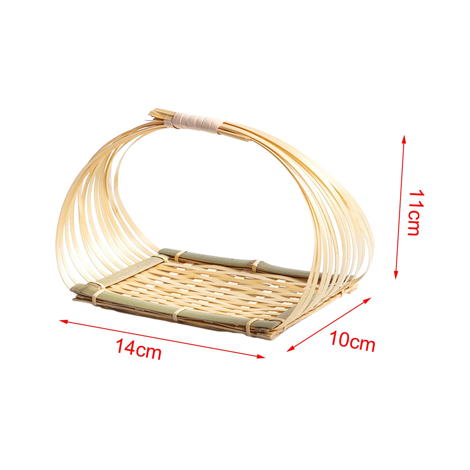 Picnic Woven Basket Bamboo Foo - Snacks Food Gift Baskets review and price